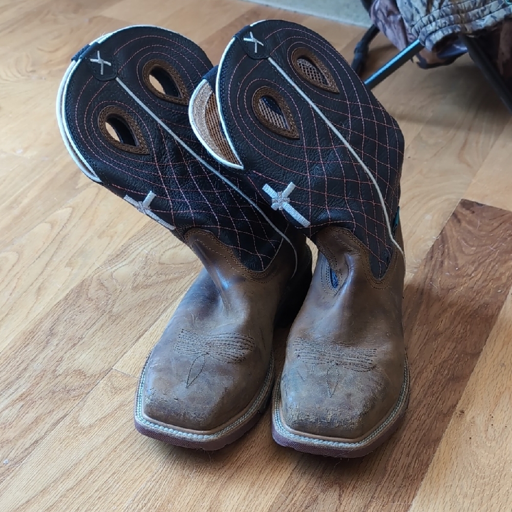 Brown Western Cowboy Boots